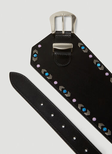 Isabel Marant Étoile Studded Belt Black ibe0247051