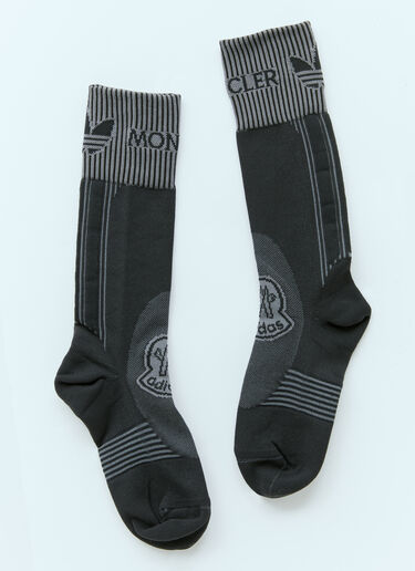 Moncler x adidas Originals Logo Jacquard Socks Black mad0354013