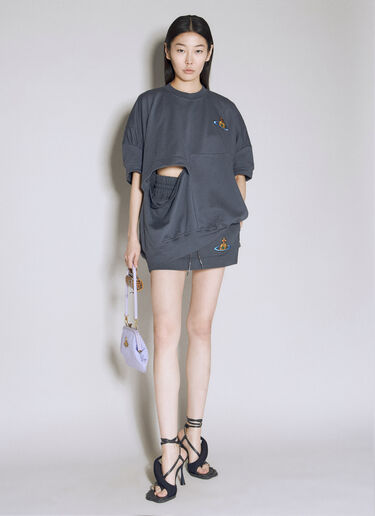 Vivienne Westwood Boxer 迷你半身裙 灰色 vvw0256027