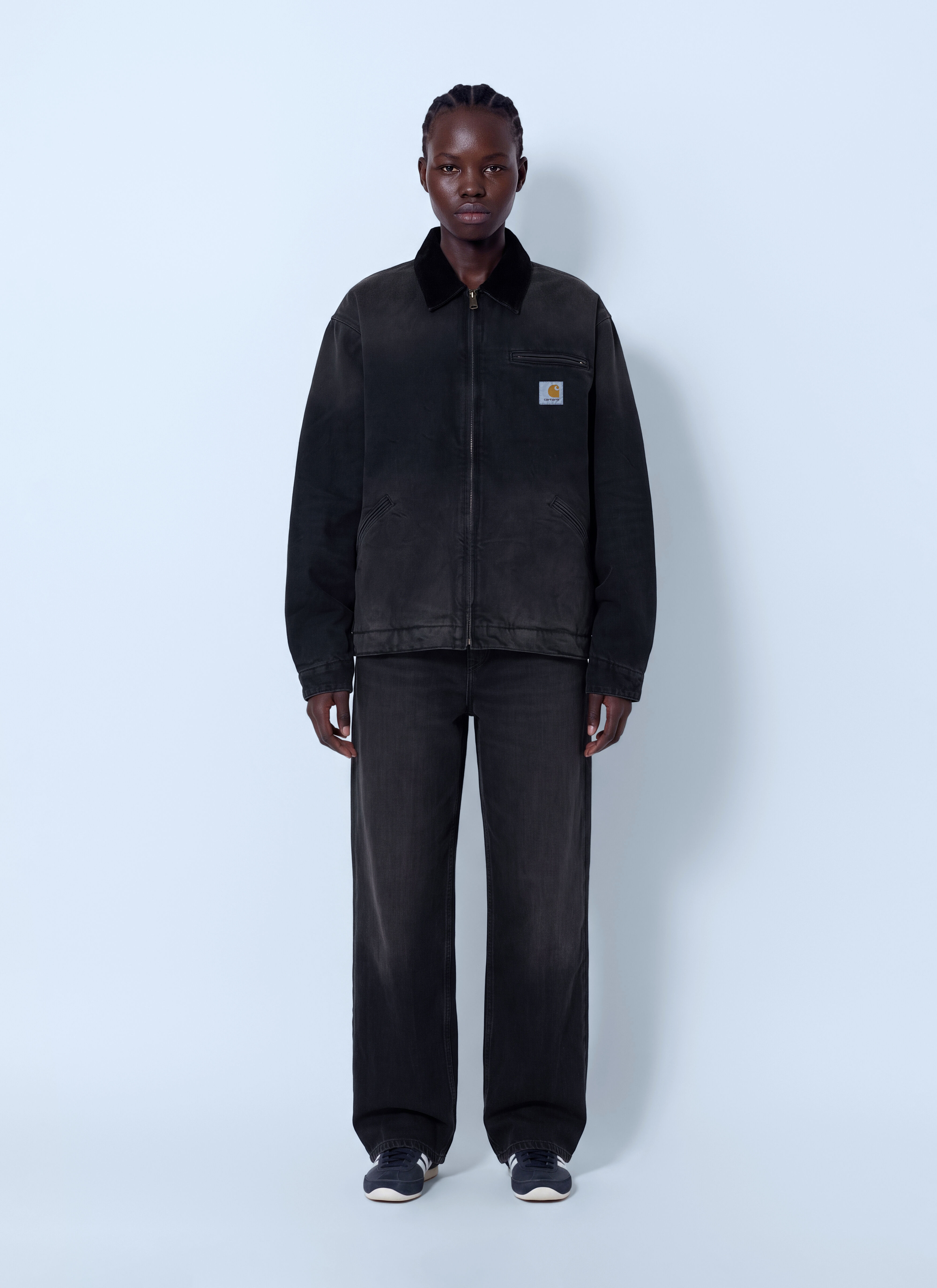 Carhartt WIP レディース デニムOGデトロイトジャケット の ブラック