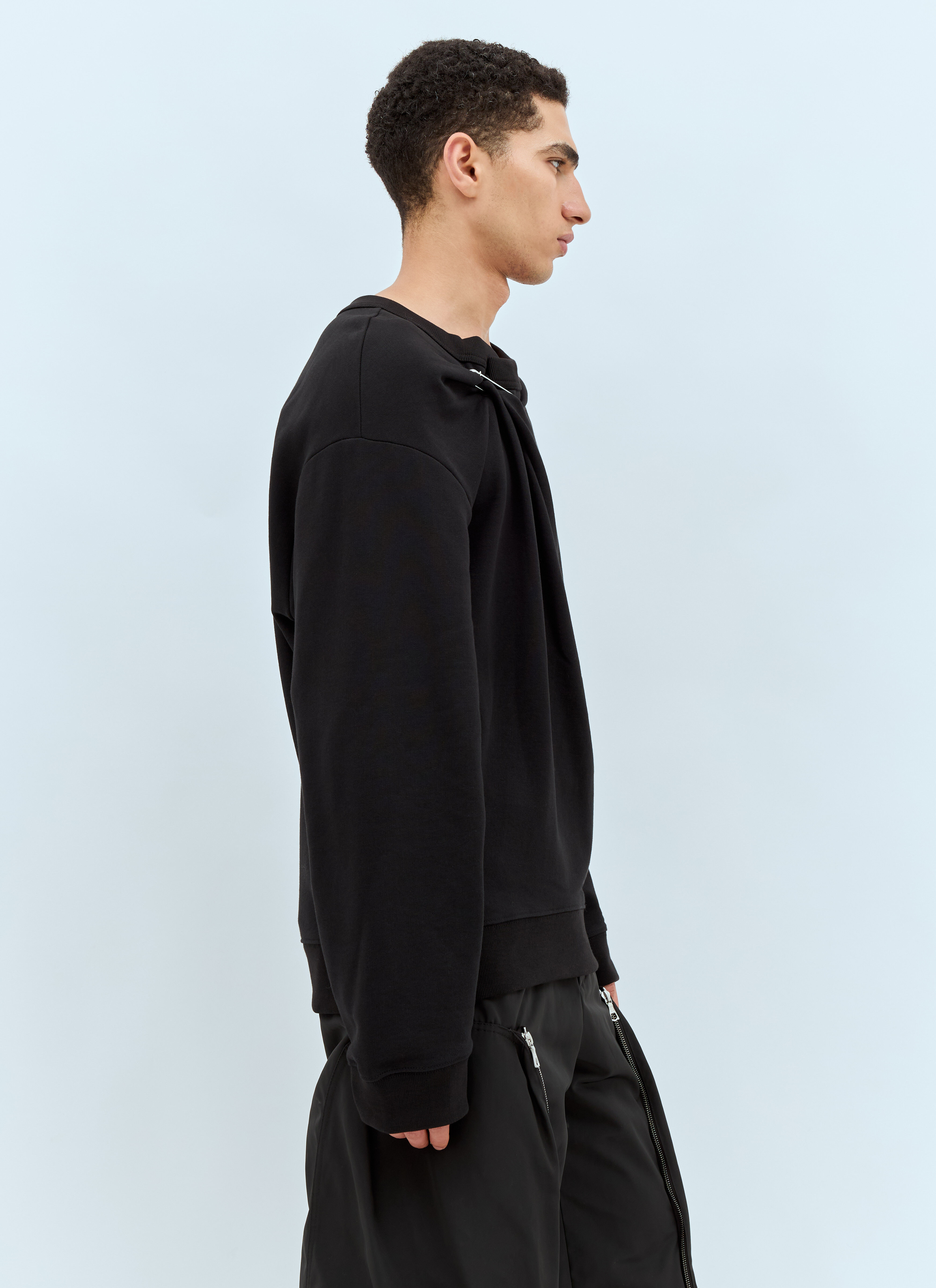 Dries Van Noten Men's' Hathy Sweatshirt in Black | LN-CC®