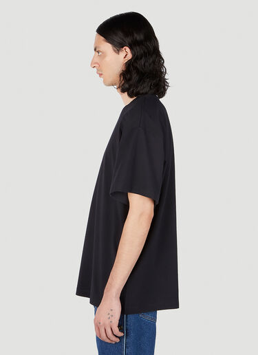 MM6 Maison Margiela Number Patch T-Shirt Black mmm0151006