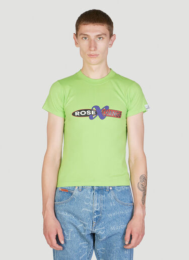Martine Rose Shrunken T-Shirt Green mtr0152010