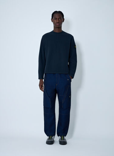 Crewneck Knit Jumper Stone Island Crewneck Knit Jumper Navy sto0162042
