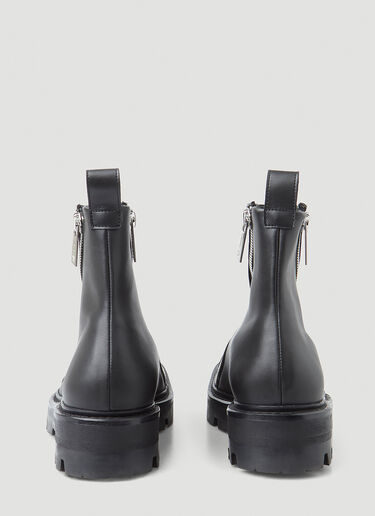 GmbH Zip Ankle Boots Black gmb0150002