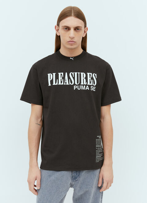 Puma x Pleasures Typo T-Shirt Purple pup0155005