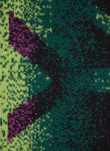 Y/Project Gradient Blanket Scarf Green ypr0349007