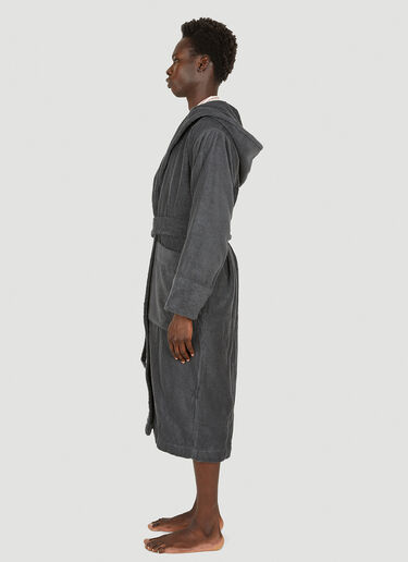 Hooded Bath Robe Tekla Hooded Bath Robe Grey tek0349011