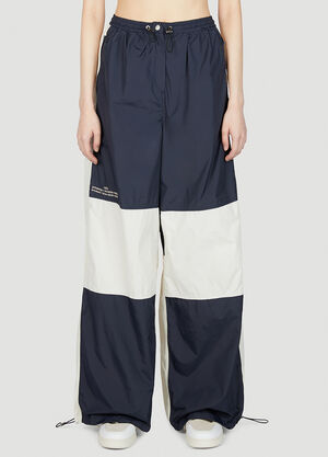 MM6 Maison Margiela Windbreaker Trousers Purple mmm0258003