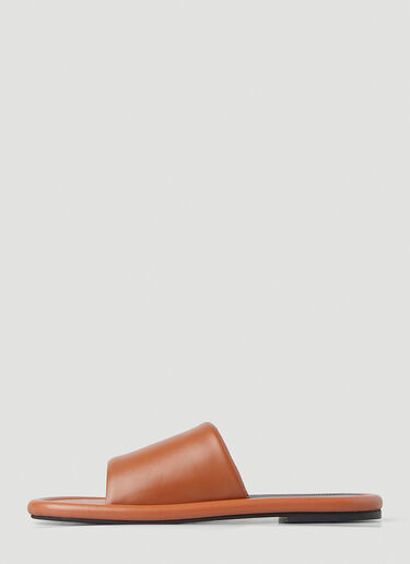 Bumper Flat Sandals JW Anderson Bumper Flat Sandals Brown jwa0149001