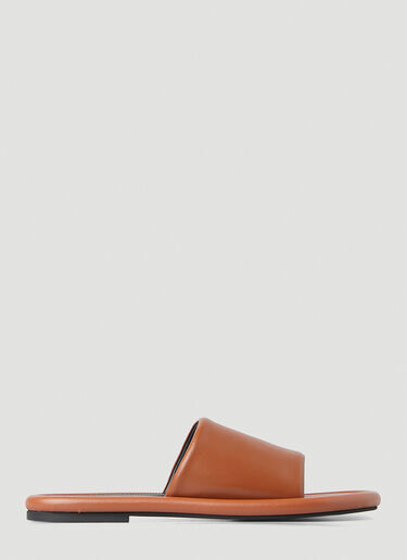 Bumper Flat Sandals JW Anderson Bumper Flat Sandals Brown jwa0149001