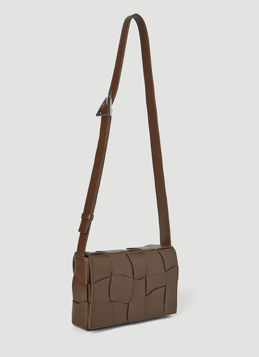 Bottega Veneta Cassette 波浪斜挎包 棕色 bov0153036