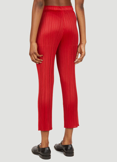 Pleats Please Issey Miyake 褶裥长裤 红色 plp0251009