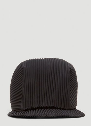 Homme Plissé Issey Miyake Pleats Cap Black hmp0144005