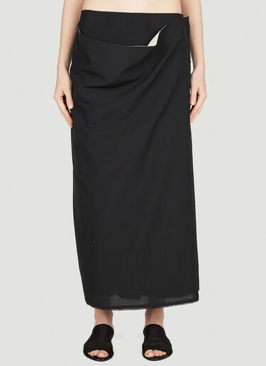 The Row Bines Skirt Black row0251006