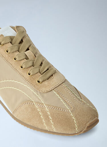 LN-CC® - Toteme: Flex Low-Top Sneakers - Beige Toteme Flex Low-Top Sneakers Beige tot0265024