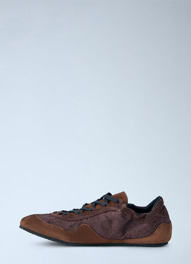 LN-CC® - Cecilie Bahnsen: Blaise Soft Sneakers - Brown Cecilie Bahnsen Blaise Soft Sneakers Brown cec0266015