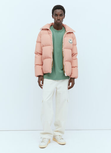 Moncler x Palm Angels ロゴパッチTシャツ グリーン mpa0355011