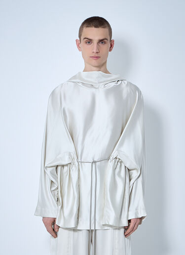 Hooded Tunic Top Rick Owens Hooded Tunic Top Beige ric0160008