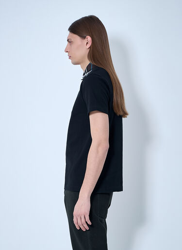 Burberry Cotton Polo Shirt Black bur0159007