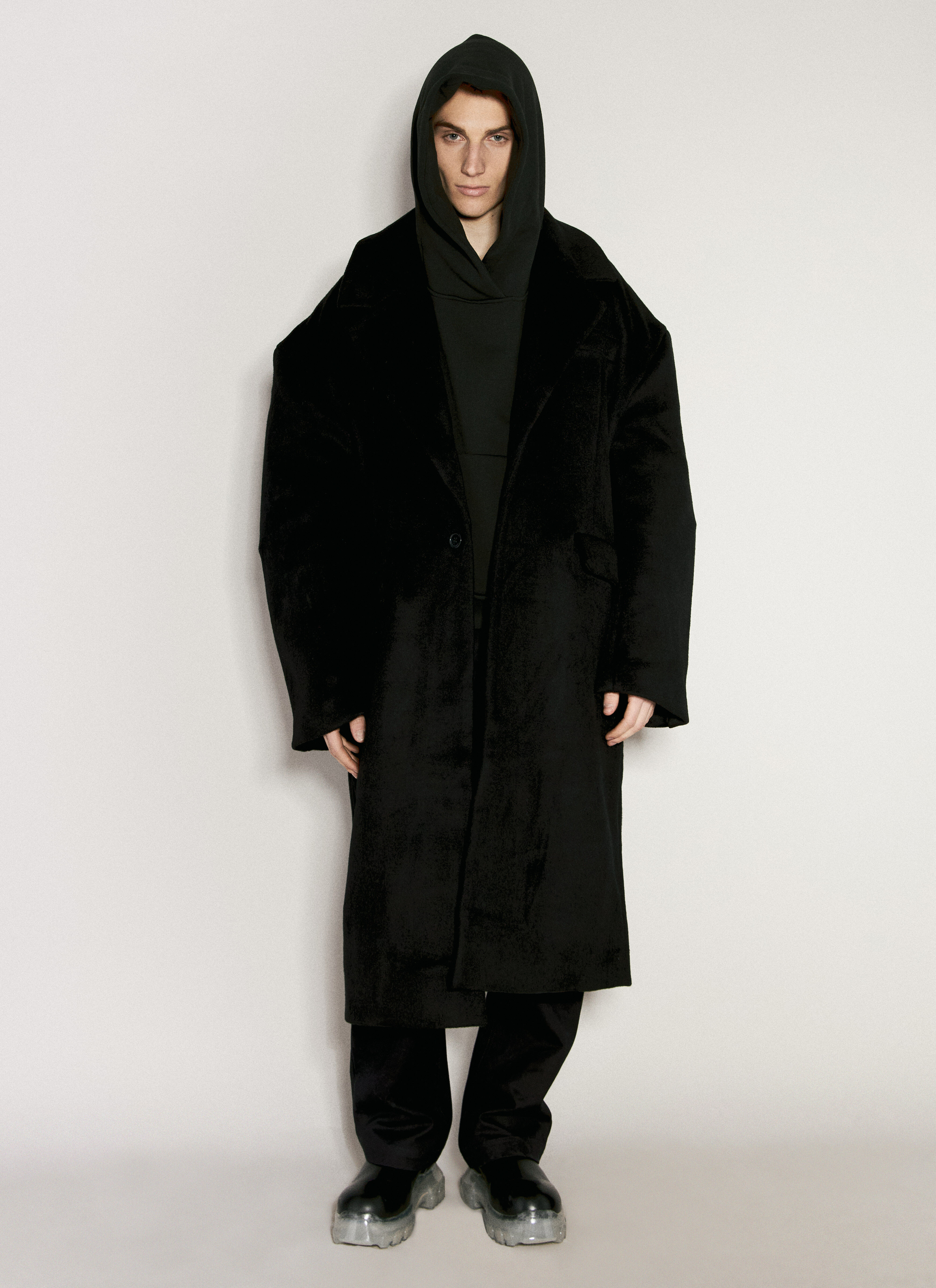 Entire Studios Men's' Basilica Coat in Black | LN-CC®