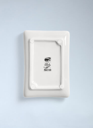 Fornasetti Tema e Variazioni N.154 Rectangle Ashtray Black wps0691878