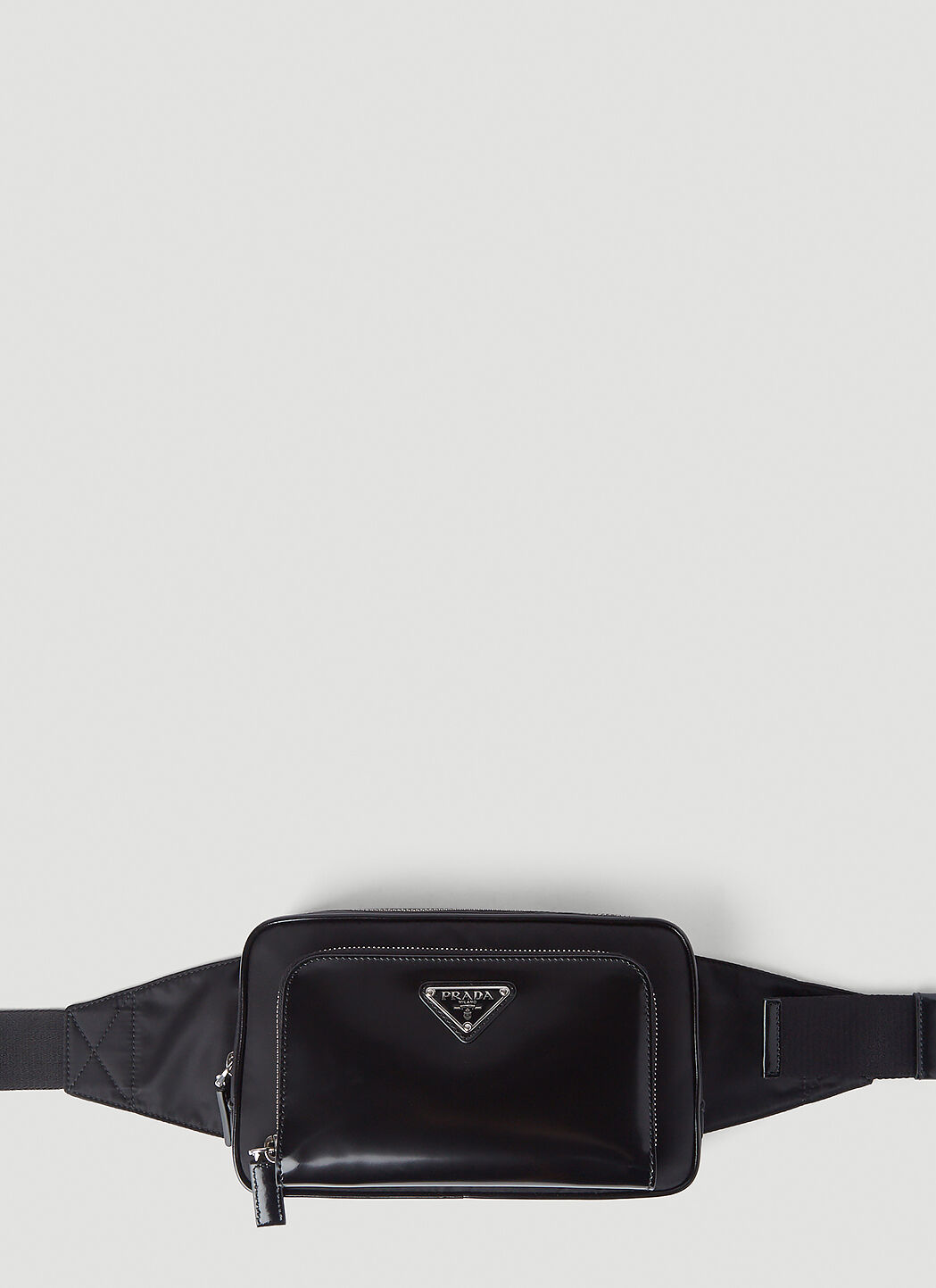 Prada belt bag black store