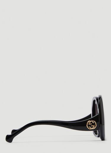 Gucci GG1235S オーバーサイズサングラス ブラック guc0250254