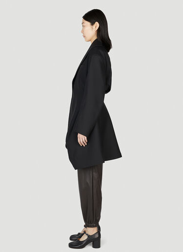 Issey Miyake 토르소 코트 블랙 ism0252001