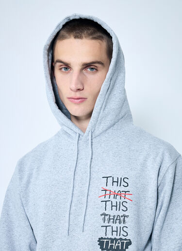 thisisneverthat® This Is That Hooded Sweatshirt Grey tsn0158007