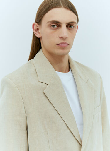 La Veste Titolo Blazer Jacquemus La Veste Titolo Blazer Beige jac0156001