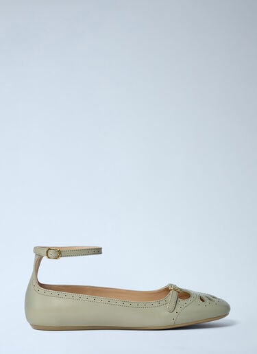 Chloé Misty Ballerina Flats Beige chl0262028