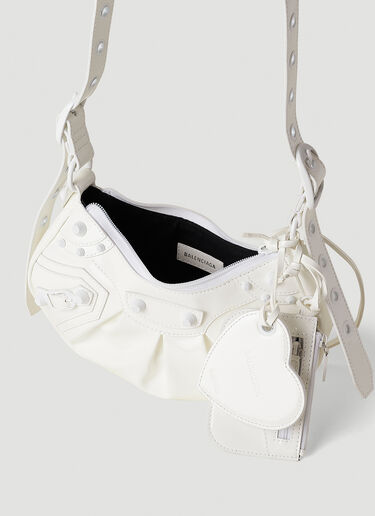 Balenciaga Le Cagole XS Shoulder Bag White bal0251102