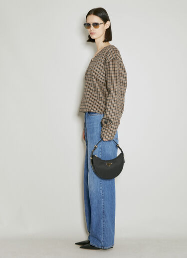 プラダ Arqué Re-Nylonショルダーバッグ Prada プラダ Arqué Re-Nylonショルダーバッグ ブラック pra0255016