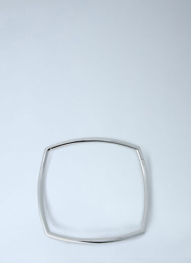 Frame Collar Necklace Tom Wood Frame Collar Necklace Silver tmw0363006
