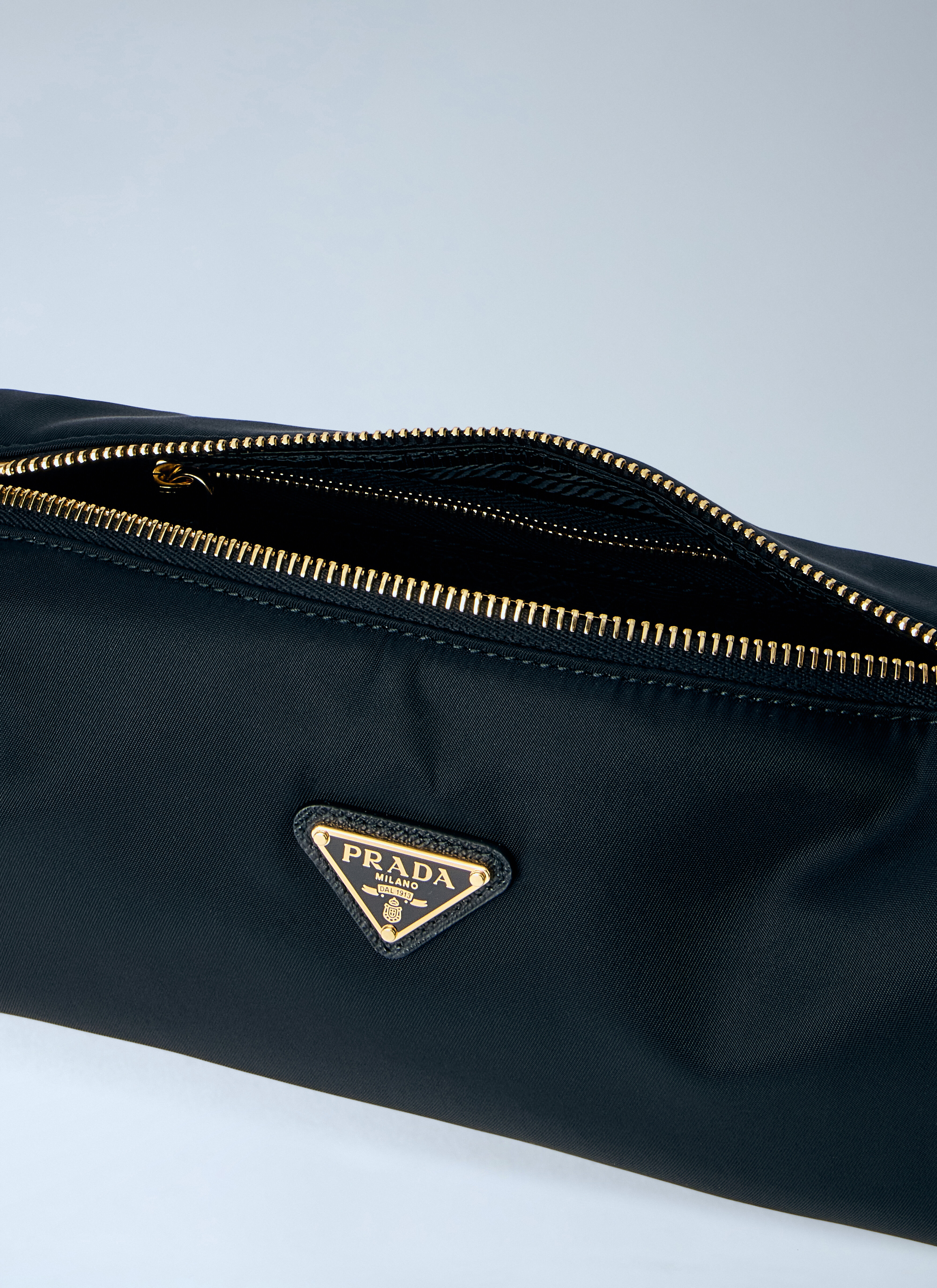 Prada Women's' Re-Nylon Shoulder Pouch in Black | LN-CC®