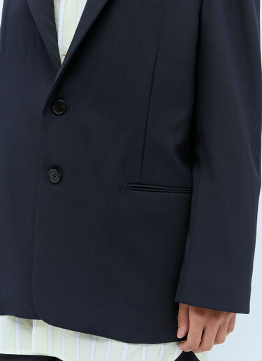 The Row Cochise Relaxed Blazer Black row0253005