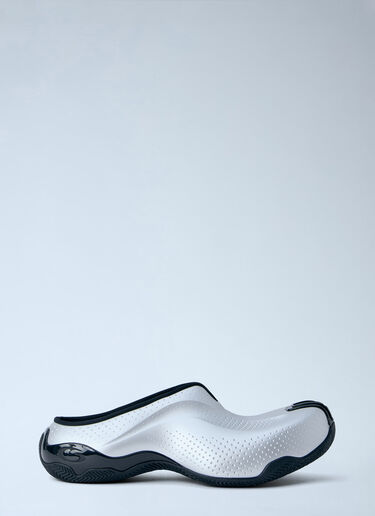 Balenciaga Basketball Mule Sneakers Silver bal0163012