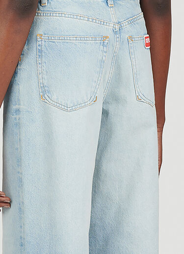Kenzo Japanese Denim Jeans Blue knz0253014