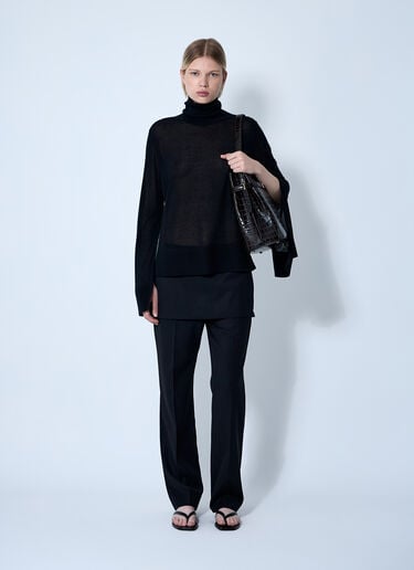 TOTEME Skirt Pants Black tot0261056