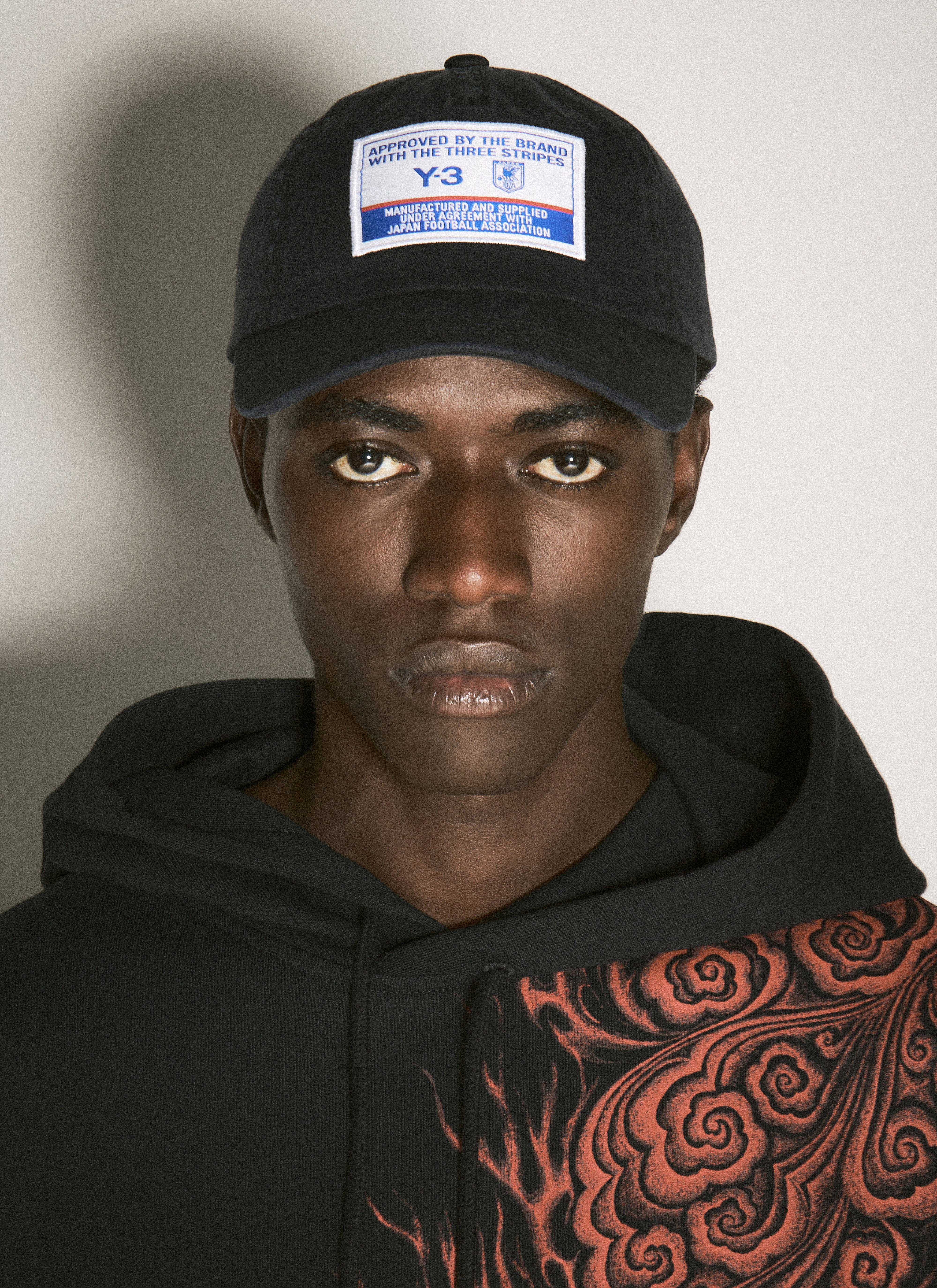 Y-3 JFA Men's' Logo Patch Baseball Cap in Black | LN-CC®