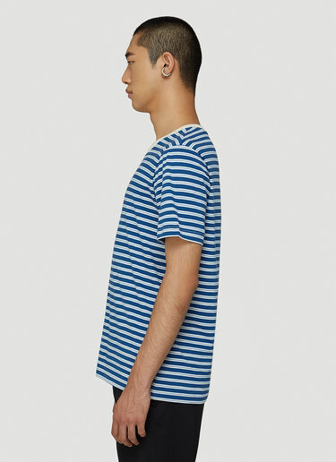 Marni Pack Of Three Striped T-Shirts Blue mni0143008