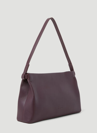 Aesther Ekme Baguette Shoulder Bag Purple aes0253007