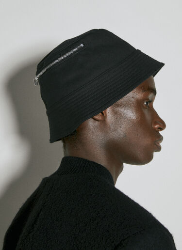 Denim Bucket Hat Rick Owens DRKSHDW Denim Bucket Hat Black drk0154020