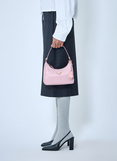 Prada Re-Nylon Shoulder Bag Pink pra0263106