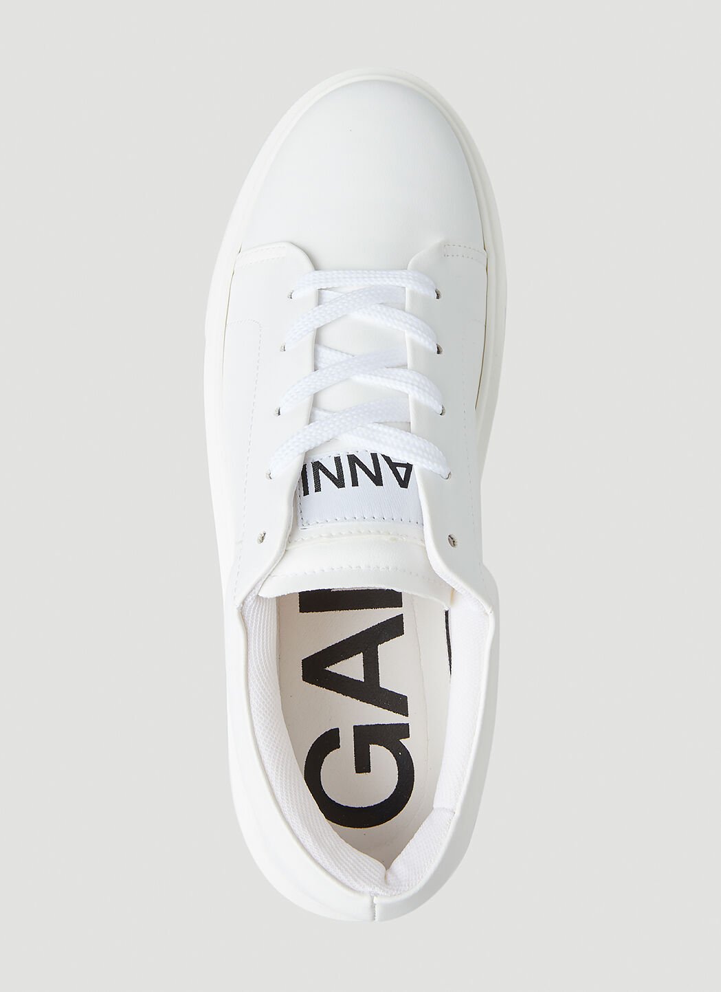 Ganni sneakers white hotsell