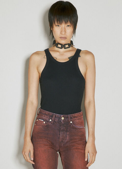 Innerraum Spike Chain Necklace 블랙 inn0354007