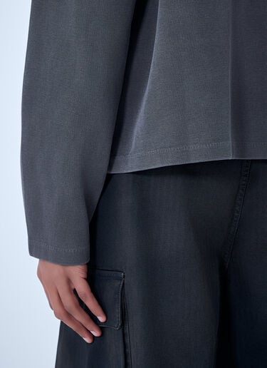 Our Legacy Shrunken Zip-Up Sweatshirt Grey our0164019