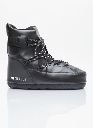 Mid Moon Boots Black