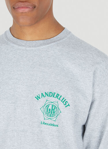 Liberaiders Wanderlust Long Sleeve T-Shirt Grey lib0148006